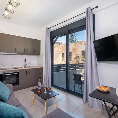 아파트 Halepa Apartment's In Chania *